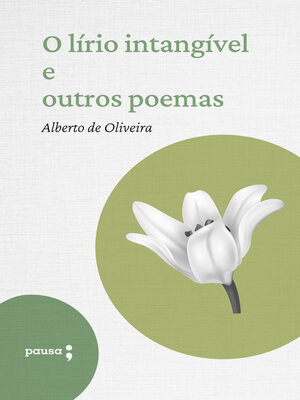 cover image of O lírio intangível e outros poemas
